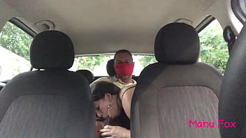 Preview 3 of Dasi Xxx Video New - Manu Fox foi motorista de aplicativo por um dia e acabou dando a bucetinha pro passageiro
