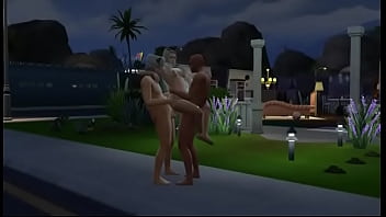 Preview 2 of Teks Langue - Lexi belle x-mass DP sims