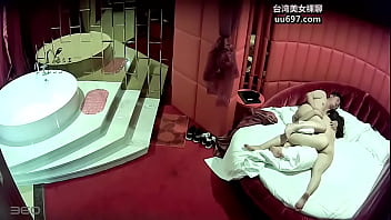Preview 3 of Sleeping Rap Video - 情趣酒店水滴摄像头盗拍猥琐中年和长发高挑美女开房啪啪玩的花样还挺多的