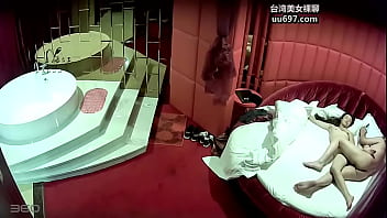 Preview 1 of Sleeping Rap Video - 情趣酒店水滴摄像头盗拍猥琐中年和长发高挑美女开房啪啪玩的花样还挺多的