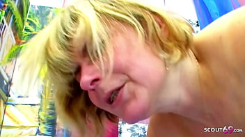 Preview 4 of Vk Bdsm Lesbo - Huge Saggy Tits Mum Fuck by Big Dick Step Son and Facial