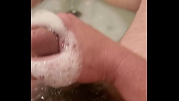 Preview 2 of Big Hot Xnxccn - In the bath tub jerking this dick