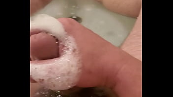 Preview 1 of Big Hot Xnxccn - In the bath tub jerking this dick