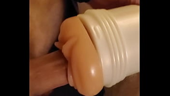 Preview 4 of Aunti Home Sex - Fucking my Fleshlight