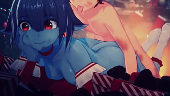 Preview 1 of Baraze Xxx Hd - Demon&rsquo_s Christmasss Bootyy x Frozen x Kiindly Miquellla