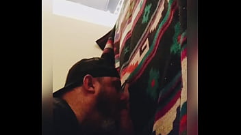Preview 2 of Hua Lady - Fed Ex guy swings by off shift for some deepthroat action.