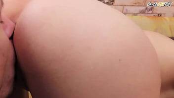 Preview 4 of Chubby Wife Dp Creampie - Guy Pussy Licking HR Manager to Orgasm To Get A Job