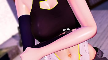 Preview 1 of Jaapanese Lesbian Dildo - MMD R18 LUVORATORRRRRY3