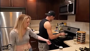 Preview 2 of School 18 Sex Girl - Ep 2 Cooking for Pornstars