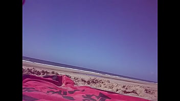 Preview 3 of Zeya Falcon - jean marc Moignez is on a public beach in 2016 05