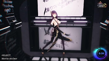 Preview 2 of Slap Roullette - 【MMD】EX ELECT