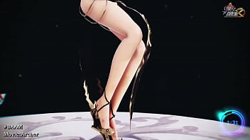 Preview 4 of Abigail Ass - 【MMD】EX BAAM