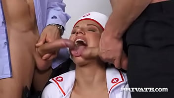Preview 3 of Pees Anal - Jolee Love,  Two Studs,  One Nurse