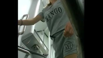 Preview 4 of Ava Addams Forced Sex - EgoisteWC! Skinny girl pee in the train toilet (Train 6) (Excerpt)