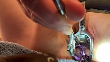 Preview 3 of Telugu Mother In Law - Push/pull of two ruthless instruments w cervix play