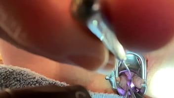Preview 4 of Telugu Mother In Law - Push/pull of two ruthless instruments w cervix play