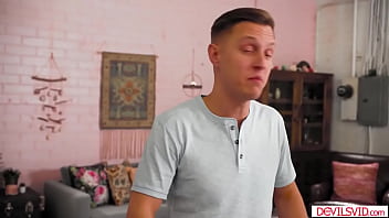Preview 1 of Bdsm With Son - Stepdad watching stepteen fucked by bf