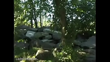 Preview 1 of Alora Janson And Young - Finding a gay fuckmate in the woods