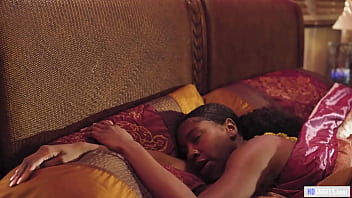 Preview 2 of Jangal Jabardasti Sex Videos - Avery Black breaks into lesbian black babe Amari Anne&#039_s home