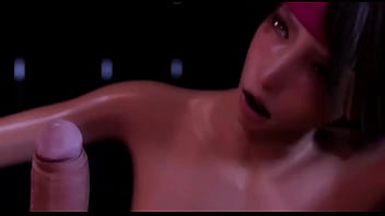 Preview 4 of Claudia Marie Fat Ass Anal T - Jessie blowjob Cloud cum in mouth( final fantasy 7)