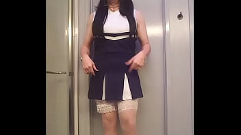 Preview 3 of Andriana Jolie - My First Cheer Uniform (Sexy Version) Outfit Video