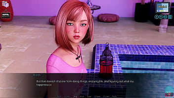 Preview 4 of Bay And Bay Sax Xxx Video - SUNSHINE LOVE v0.50 #89 &bull_ Hot kiss with a petite redhead