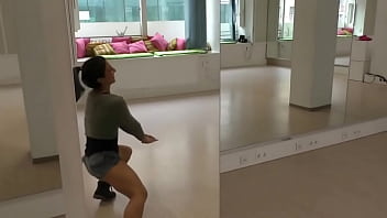Preview 2 of Chick Sammi Star All Video - Fitness girl dancing (no nude)