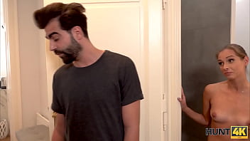 Preview 2 of Ava Addams Babe - HUNT4K. Guy is happy to help friend get rid of blue balls with the help of GF