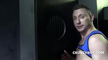 Preview 2 of Hot Teen Vegan - French slut fucked bareback by KEVIN DAVID in sauna public IDM
