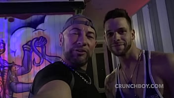 Preview 1 of Hot Teen Vegan - French slut fucked bareback by KEVIN DAVID in sauna public IDM