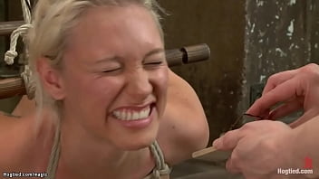 Preview 1 of Plumber Tamil Aunty Fuck - Ass hooked busty blonde vibrated