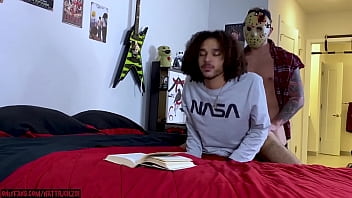 Preview 1 of German Trying - Steve Rickz as Friday the 13th Jason Fucks Derek Cline - Hardcore Anal Sex!
