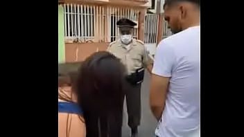 Preview 4 of Sani Liyoni Saxi Video Xxx - SALVA A SU NOVIO CON SU TANGA DE CUBREBOCAS