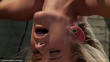 Preview 2 of Sonny Lewan Xxx Vid - Trainee in back arch position whipped