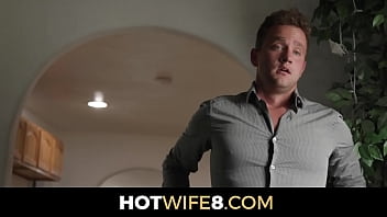 Preview 1 of Ledyboy Sex Com Shot - Hot Wife Is Gifted A Stranger&#039_s Cock From Her Hubby