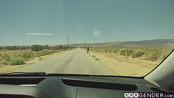 Preview 1 of Xxx 12 Sal Kee Ladki Video - Crazy shemale Khloe Kay fucked so hard in the car by a perverted stranger