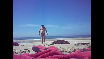 Preview 1 of Wtibylrez - jean marc Moignez is on a public beach in 2016 02