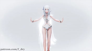 Preview 2 of Luana Lethuan2 - 【MMD R18】Glass Bead Kawaii Strike