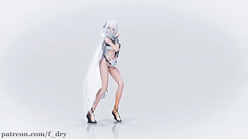 Preview 3 of Luana Lethuan2 - 【MMD R18】Glass Bead Kawaii Strike
