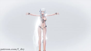 Preview 4 of Luana Lethuan2 - 【MMD R18】Glass Bead Kawaii Strike