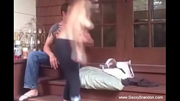 Preview 1 of Tony Eveready Porn - Amateurs Doing Dirty Things On Stairs Enjoying The Fun