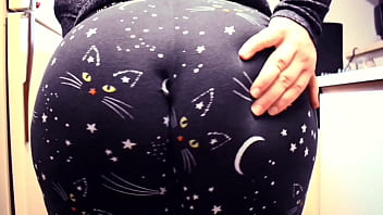 Preview 4 of Xxx Old Ccc Bf - Giant Ass Cat Pants Booty Wedgie Compilation