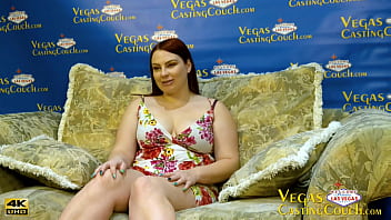 Preview 3 of Teen Vigen - Bridget - Does Full Casting in Vegas - Deep Anal Pounding Moaning - Female Solo - Deep Throat Sucking - Doggy Fucking POV - and More!