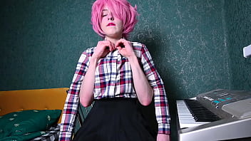 Preview 1 of Brazzerr Video - Adventures with Mina Ashido&#039_s tight holes in My Hero Academia - Cosplay Spooky Boogie