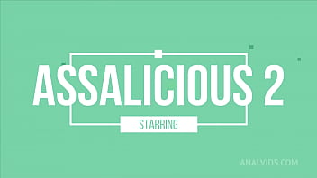 Preview 1 of Mom And Sun Sex Vidoe - ASSALICIOUS 2! Cooking in the ass! Starring Brittany Bardot and Sharlotte Thorne! BBC013