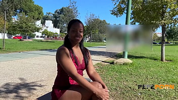 Preview 1 of Boy Liking Girls Pussy - Young black babe Paris wants the best experience deep inside her black pussy!