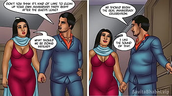 Preview 2 of Creampie Legs Wrap - Savita Bhabhi Episode 122 - Time Machine