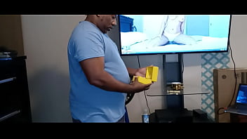 Preview 1 of Parkour Sex - Hotel worker jerks off in empty room