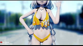 Preview 2 of Small Girl Big Coke Xxx Video Hd - 【MMD R18】 Love Will Surely Soar Kizuna Akari