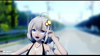 Preview 3 of Small Girl Big Coke Xxx Video Hd - 【MMD R18】 Love Will Surely Soar Kizuna Akari